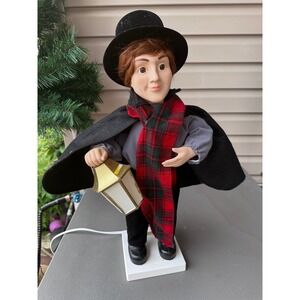 Vintage‎ Telco Motion-ette Christmas Animated Bob Cratchit with Lantern 1990s
